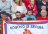 Skandal në Champions League! Tifozët serbë shfaqin sërish banerin “Kosovo is Serbia”