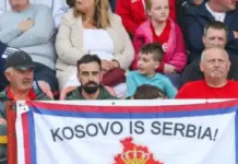 Skandal në Champions League! Tifozët serbë shfaqin sërish banerin “Kosovo is Serbia”