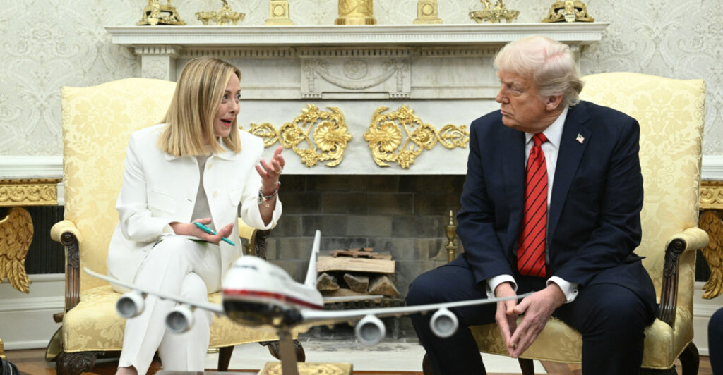 Trump zbut tonet ndaj Melonit  E dua shumë  është një person shumë i mirë  por bëri një gabim