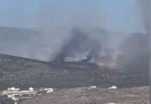Zjarr i madh në Paros/ Evakuohen katër vendbanime