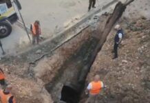 Ujërat e zeza përmbytnin Kasharin prej vitesh, Rama publikon videon: Një trung peme 8 metra ishte ‘varrosur’ brenda kolektorit