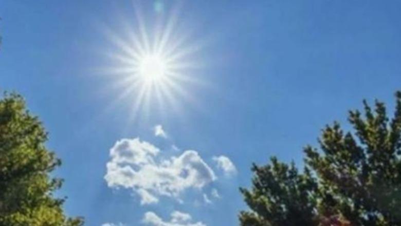 Temperaturat maksimale deri në 38 gradë celcius parashikimi i motit për sot