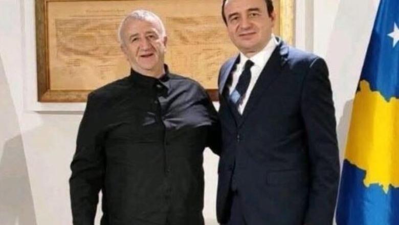 Dyshohet se punonte për shërbimet sekrete serbe  del fotoja e Fehim Salit me Albin Kurtin  Qeveria shpjegon si u bë takimi
