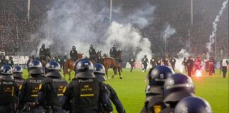 VIDEO/ 120 të plagosur dhe disa të arrestuar, dhunë e kaos gjatë derbit në Kupën e Gjermanisë
