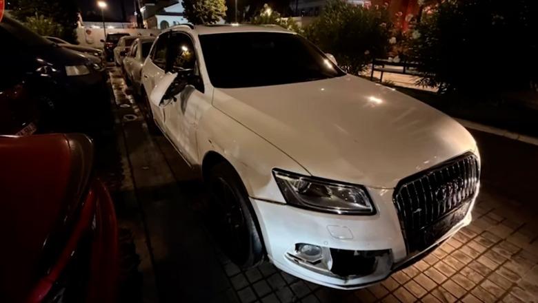 Pronari e la të ndezur  italiani i droguar vjedh  Audi Q5  në Tiranë  vihet në pranga  Gjatë ndjekjes përplasi edhe një polic