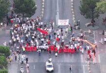Protesta e 67-të, numër i ulët pjesëmarrësish në Bulevard