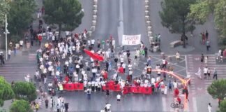Protesta e 67-të, numër i ulët pjesëmarrësish në Bulevard