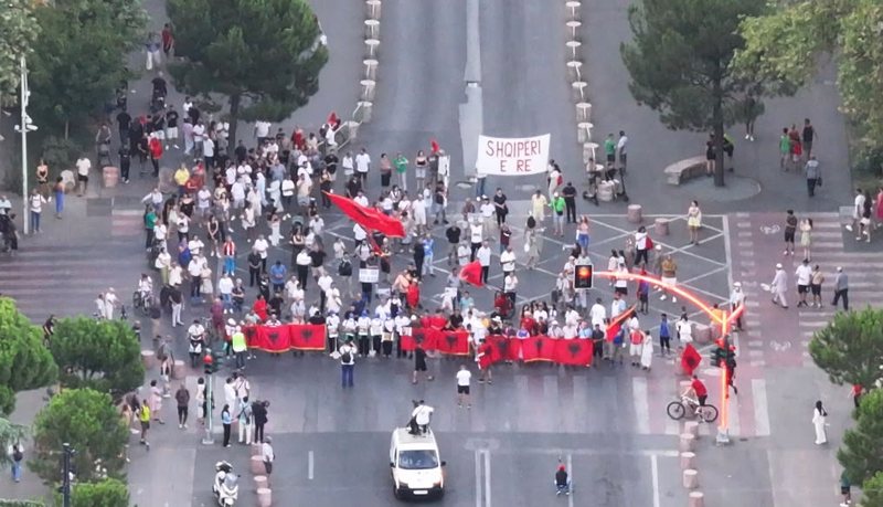 Protesta e 67 të  numër i ulët pjesëmarrësish në Bulevard