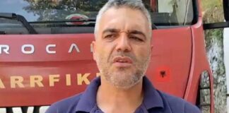 36 orë pa pushim mes flakëve, zjarrfikësi i Krujës: Në 11 vite s’kam parë situatë kaq të vështirë