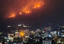 Zjarri në Krujë, Ministria e Mbrojtjes: Mbi 280 efektivë në operacion, 3 helikopterë dhe droni Bayraktar