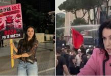 “Me çunat pas 9:30” – Gazetarja ironizoi protestën, aktivistët “i sulen”: Negativitet! Po merrni në qafë popullin