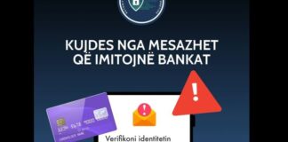 AKSK paralajmëron qytetarët: Kujdes nga mesazhet mashtruese që përdorin identitetin e bankave