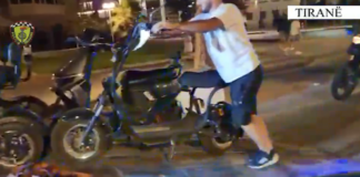 Kontrolle për motomjetet në Tiranë, 19 drejtues procedohen penalisht dhe 530 gjoba në dy ditë