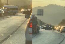 Aksident i rëndë në aksin Peqin–Elbasan, përplasen tre automjete! Bllokohet qarkullimi