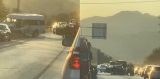 Aksident i rëndë në aksin Peqin–Elbasan, përplasen tre automjete! Bllokohet qarkullimi