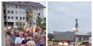 I njohur si “Kasapi i Ballkanit” për masakrën e Sebrenicës, qindra serbë në Bosnje i bëjnë homazhe Ratko Mlladiç