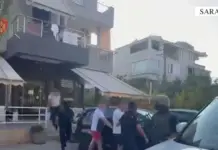 Dhunimi i shefit të krimeve në Sarandë/ Në pranga 6 persona, procedohen dy efektivë, policia jep detajet: Bakalli u godit nga rojet e lokalit dhe…