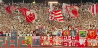 Thirrje antishqiptare në ndeshjen e Europa League, UEFA merr masat ndëshkuese ndaj Crvena Zvezdës