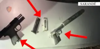Me pistoleta dhe silenciator në pritë, policia ndalon një vrasje të mundshme në Sarandë, disa të arrestuar