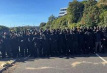 Britani e Madhe/ 300 persona të maskuar bllokojnë portin e Doverit: Mjaft me emigrantët! Kaos dhe trafik nëpër rrugë