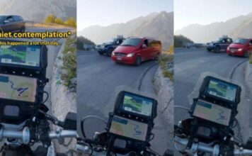 ‘Shqipëria është e bukur por…’ motorristi rumun i shpëton përplasjes së rrezikshme në Theth, apel shoferëve shqiptarë: Qëndroni në korsinë tuaj