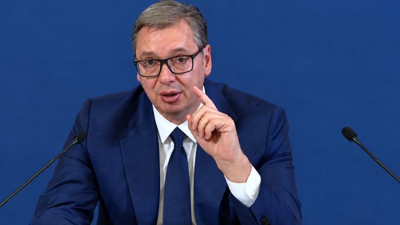 Vuçiç akuzon Perëndimin për standarde të dyfishta  Për Mlladiçin na sulmuan  për Thaçin heshtën