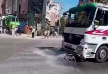 Bashkia e Tiranës nis pastrimin dhe larjen e rrugëve, në terren flota e autoboteve