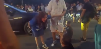 VIDEO/ “Patronazhist, të q**sha robt” – protestuesit përplasen me njëri-tjetrin për bllokimin e rrugës