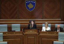 Haxhiu e shpall të konstituuar Kuvendin e Kosovës, pa nënkryetarin nga PDK-ja