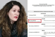 Dokumenti/ Vlora Hyseni ishte propozuar në gusht nga Franca për gradën “Kalorës” të Urdhrit Kombëtar të Meritës