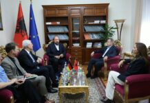 Balla takim me Anton Hofreiter: Mirënjohje Gjermanisë për mbështetjen në rrugëtimin europian të Shqipërisë