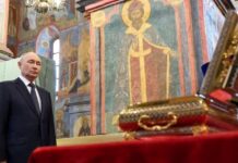 Putin çon reliket e princit luftëtar në front, Kremlini kërkon “mbrojtje hyjnore” për ushtarët rusë