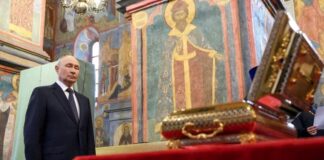 Putin çon reliket e princit luftëtar në front, Kremlini kërkon “mbrojtje hyjnore” për ushtarët rusë