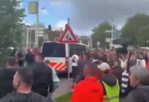 Vendimi i Gjykatës Speciale, mbështetësit e ish-krerëve të UÇK-së përplasen me policinë në Hagë