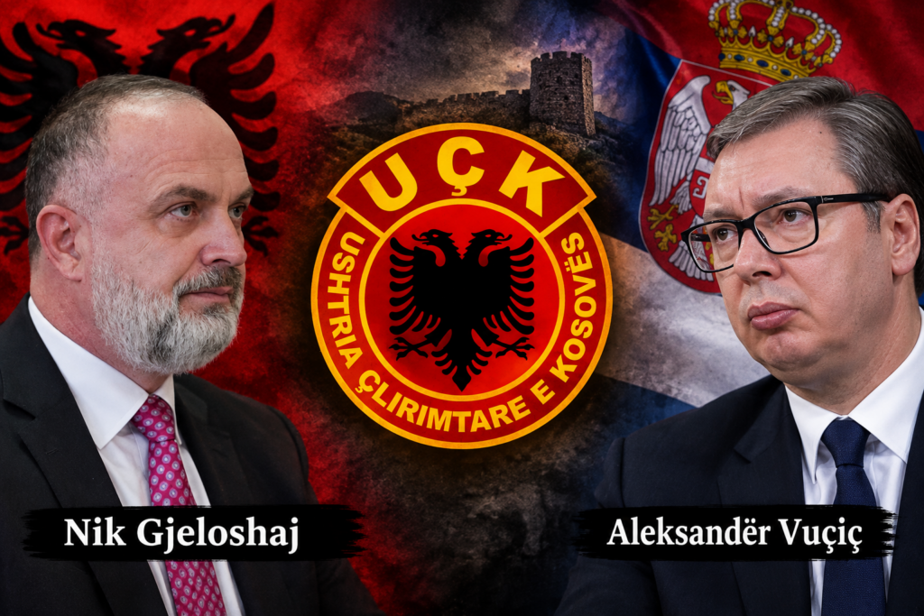 Vuçiç tërbohet me Nik Gjeloshajn që tha se  çdo shqiptar mban në zemër luftën e shenjtë të UÇK së   A do të ndalet integrimi i Malit të Zi në BE 