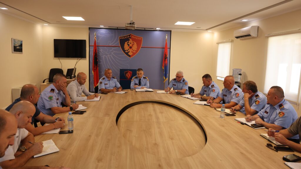 Hita takim me strukturat e Drejtorive Vendore të Policisë Elbasan  Berat dhe Kukës  Siguria dhe qytetarët  prioritet