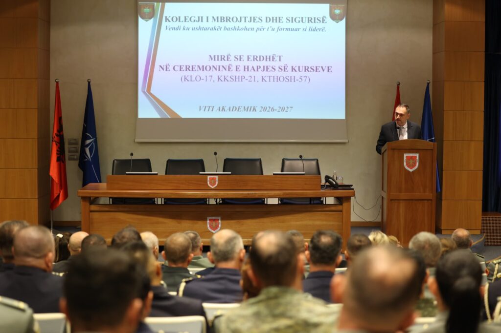 75 oficerë nga Shqipëria e Kosova nisin tre kurset profesionale në Kolegjin e Mbrojtjes dhe Sigurisë