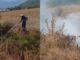 Zjarri përfshin shkurret pranë Taroninës në Gjirokastër, ndërhyrja e shpejtë e zjarrfikësve parandalon përhapjen