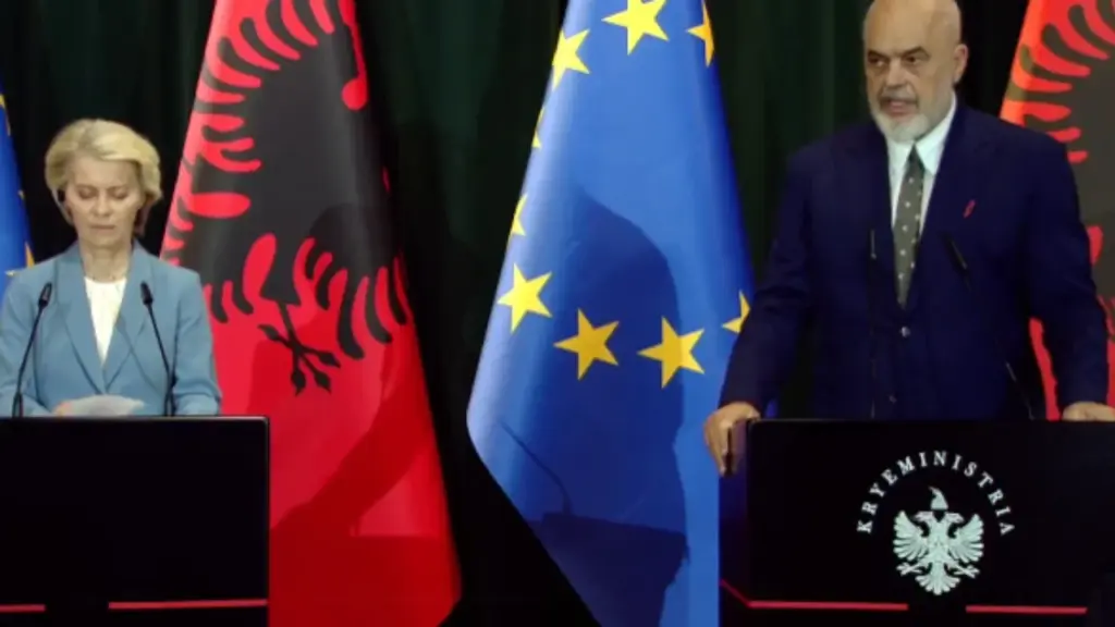  E informova Von der Leyen për Zvërnecin   Kryeministri Rama  Para fundit të vitit nisim mbylljen e kapitujve  vitin e ardhshëm vijojmë me pjesën tjetër