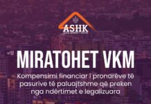 Miratohet fondi për kompensimin e pronarëve të prekur nga legalizimet, Kadastra: 840 milionë lekë për 1901 përfitues