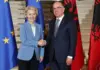 “Ambicia jonë është të ruajmë ritmin”/ Presidenti Begaj takim me Ursula von der Leyen: Biseda u fokusua mbi procesin e integrimit të Shqipërisë në BE