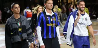 Nga fusha e gjelbër, në sfilatën e modës/ Inter merr pjesë në Milano Fashion Week