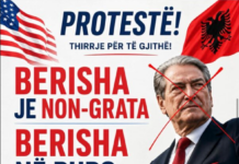 Berisha drejt SHBA-së, por jo të gjithë do e presin me duartrokitje: Paralajmërohet protestë kundër tij