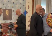 “Shqiponja shqiptare që nuk njeh humbje”/ Rama pret në Kryeministri kampionin Nelson Hysa: Edhe unë me demokratin Zef Gjoni që…
