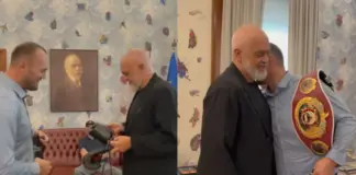 “Shqiponja shqiptare që nuk njeh humbje”/ Rama pret në Kryeministri kampionin Nelson Hysa: Edhe unë me demokratin Zef Gjoni që…
