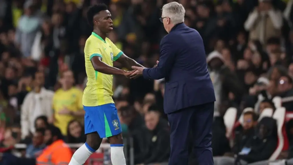 Vinicius në moment të vështirë  Ancelotti e pranon  Nuk është në formën e tij më të mirë