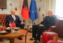 Takimi i Wendt me Ramën, postimi i Ambasadës amerikane: Diskutim për thellimin e bashkëpunimit në mbrojtje, tregti dhe luftën kundër krimit të organizuar
