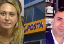 E shoqja akuzohet për ‘zhdukjen’ e 700 mijë eurove nga Posta e Durrësit, arrestohet edhe burri i Elisabeta Matajt, u vinte ‘gjobë’ punonjëseve