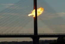 Sulme të reja ruse në Kiev, goditet ura mbi lumin Dnipro, mijëra persona largohen nga kryeqyteti