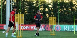 Kombëtarja U-21/ Trajneri Alban Bushi: Kemi pasur mjaftueshëm kohë për t’u përgatitur, duam fitoren ndaj Ukrainës